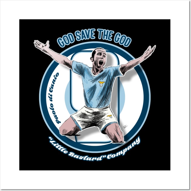 God Save The God Wall Art by LittleBastard